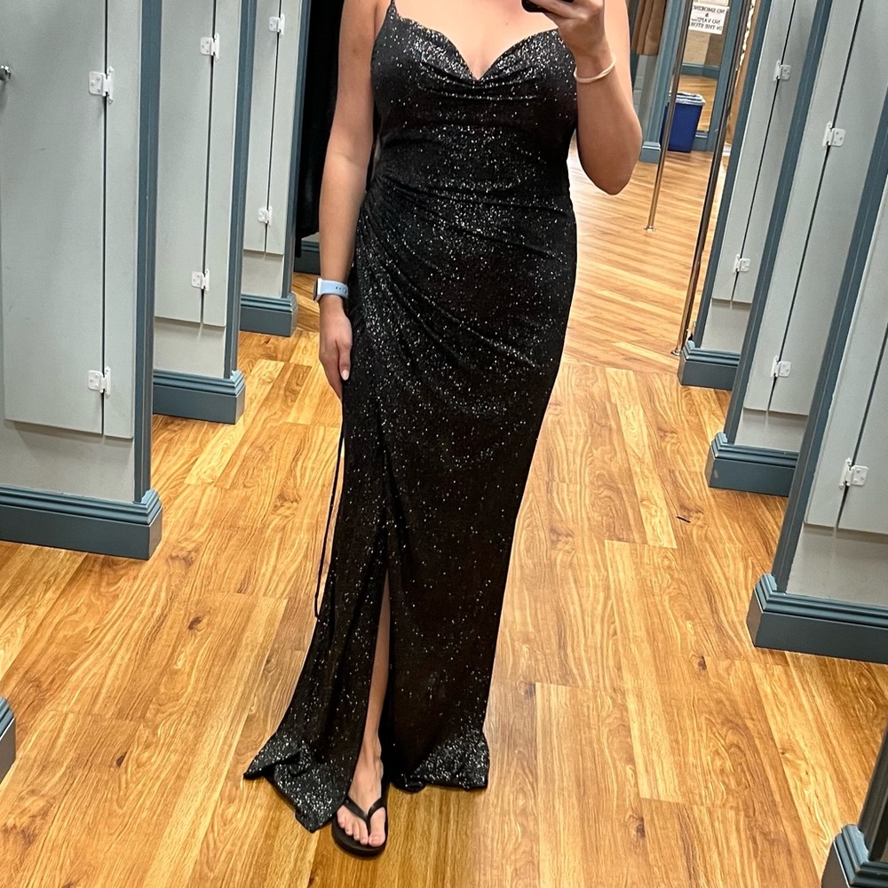 Eureka dress 116 black and silver
